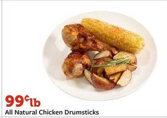 Fareway All natural chicken drumsticks offer