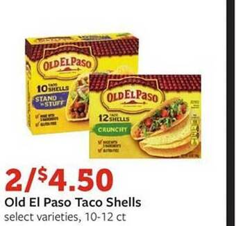 Fareway Old el paso taco shells offer