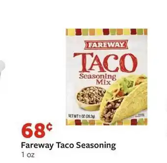 Fareway Fareway taco seasoning offer