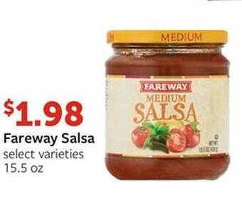 Fareway Fareway salsa offer