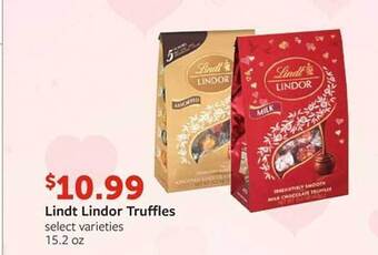 Fareway Lindt lindor truffles offer