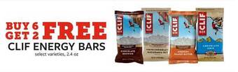 Fareway Clif energy bars offer