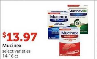 Fareway Mucinex offer