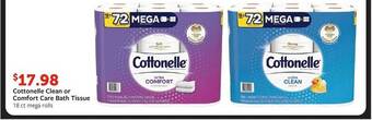 Fareway Cottonelle clean or comfort care bath tissue offer