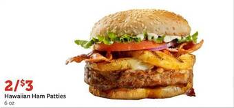 Fareway Hawaiian ham patties offer