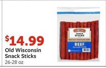 Fareway Old wisconsin snack sticks offer