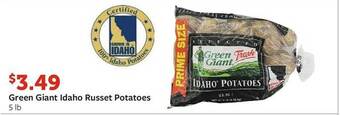 Fareway Green giant idaho russet potatoes offer