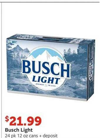 Fareway Busch light offer