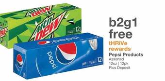 Kinney Drugs Pepsi products offer