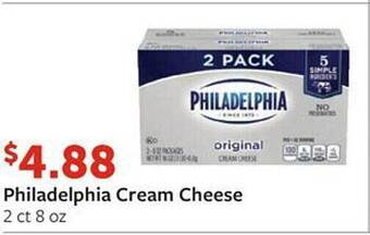 Fareway Philadelphia cream cheese offer