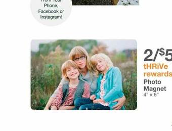 Kinney Drugs Photo magnet offer