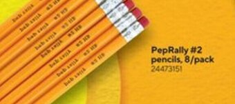 Staples PepRally #2 Pencils offer