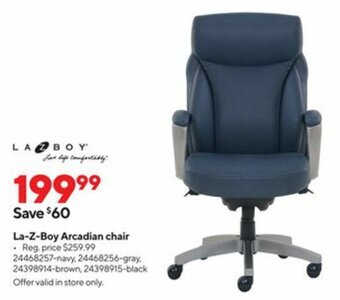 Staples La-Z-Boy Arcadian Chair offer