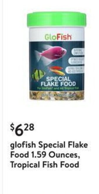 Walmart glofish Special Flake Food 1.59 Ounces, Tropical Fish Food offer