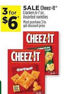 Dollar General Cheez-it crackers offer