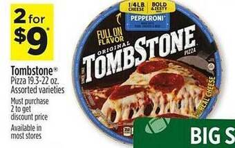Dollar General Tombstone pizza offer