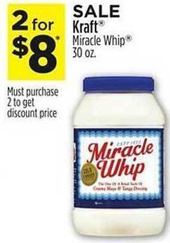 Dollar General Kraft miracle whip offer