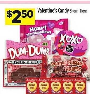 Dollar General Valentine's candy offer