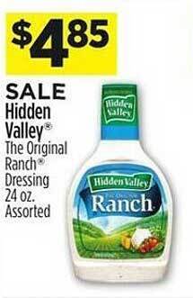Dollar General Hidden valley the original ranch dressing offer
