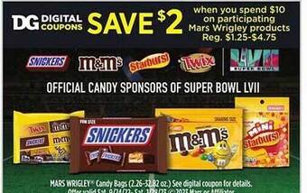 Dollar General Mars wrigley products offer