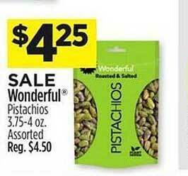 Dollar General Wonderful pistachios offer