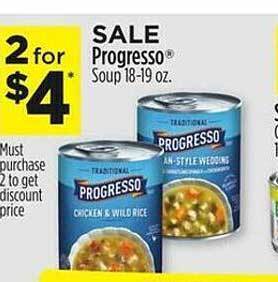 Dollar General Progresso soup offer