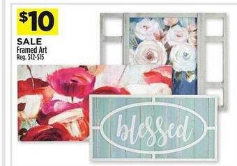 Dollar General Framed art offer