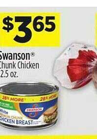 Dollar General Swanson chunk chicken offer
