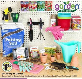 Dollar Tree Get ready to garden! offer