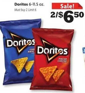 Family Dollar Doritos offer