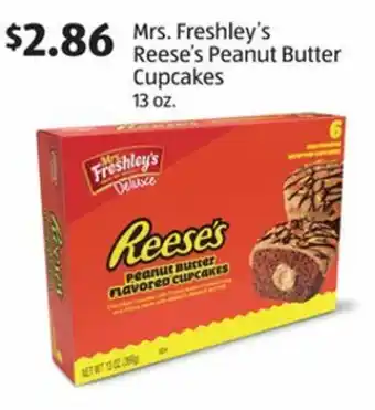 Aldi Mrs. Freshley's Reese's Peanut Butter Cupcake 13 oz offer
