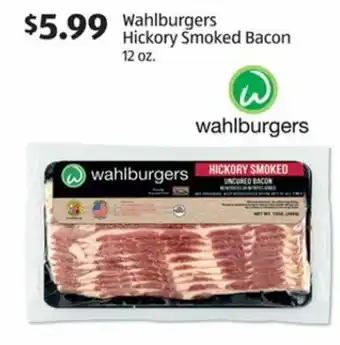 Aldi Wahlburgers Hickory Smoked Bacon 12 oz offer