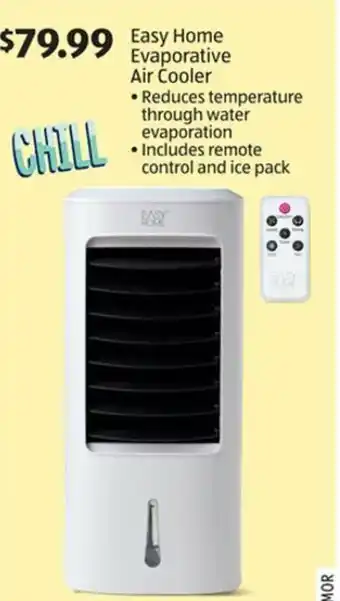 Aldi Easy Home Evaporative Air Cooler offer