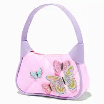 Claire's Claire's club lilac butterfly patch handbag offer