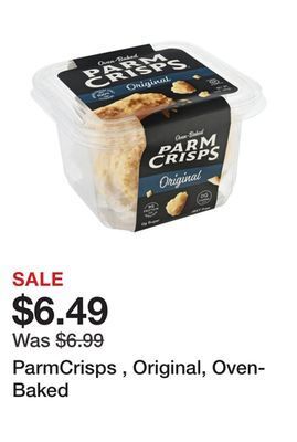 Wegmans Parmcrisps , original, oven-baked offer