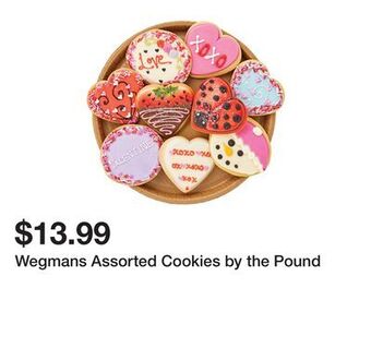 Wegmans Wegmans assorted cookies by the pound offer