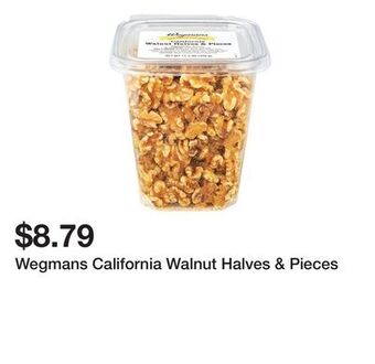 Wegmans Wegmans california walnut halves & pieces offer