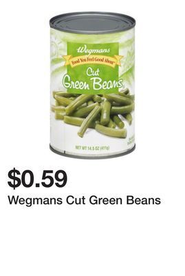 Wegmans Wegmans cut green beans offer