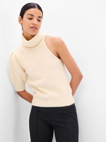 Gap One-shoulder turtleneck sweater offer