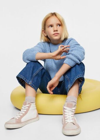 Mango Knitted braided sweater offer