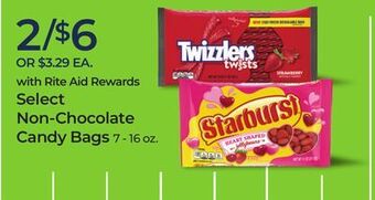 Rite Aid Select non-chocolate candy bags offer