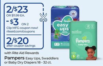 Rite Aid Pampers offer