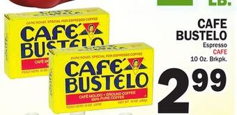 Bravo Supermarkets Cafe bustelo offer