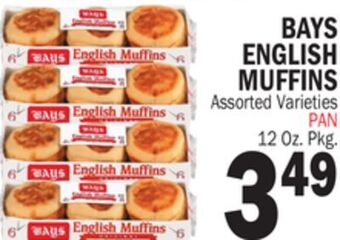 Bravo Supermarkets Bays english muffins offer