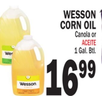 Bravo Supermarkets Wesson corn oil offer