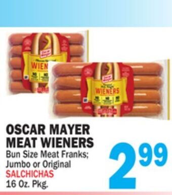 Bravo Supermarkets Oscar mayer meat wieners offer