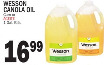 Bravo Supermarkets Wesson canola oil offer