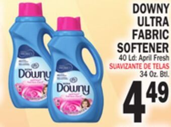 Bravo Supermarkets Downy ultra fabric softener offer