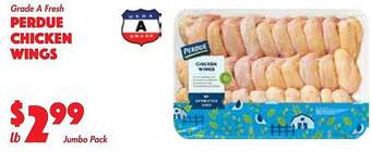 The Food Emporium Grade a fresh perdue chicken wings offer