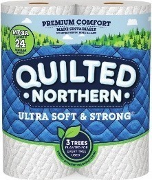 Kroger Quilted northern bath tissue offer